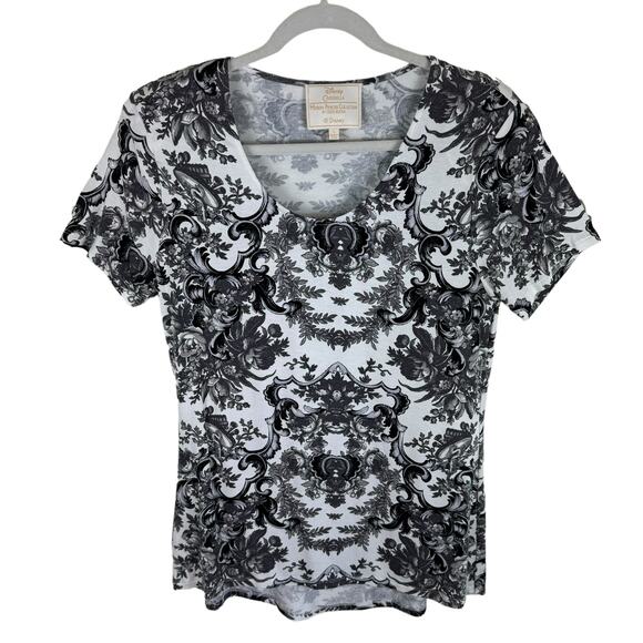 Disney Cinderella Modern Princess Collection By Coco Rocha Short Sleeve Top Sz S - Picture 1 of 5